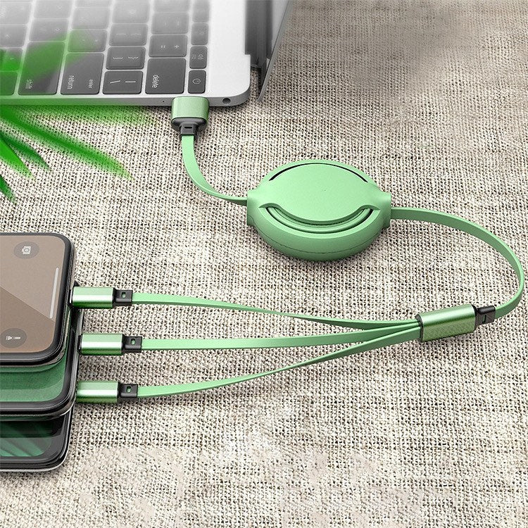 Multipurpose 3 in 1 Mobile Charging Cable